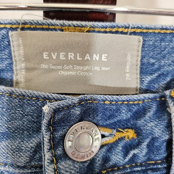 Everlane The Super Soft Straight Leg Jeans - Picture 9 of 12